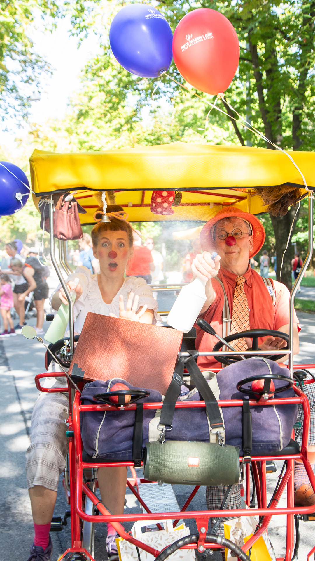 Meilenstein: Clowns im Behandlungsalltag...
